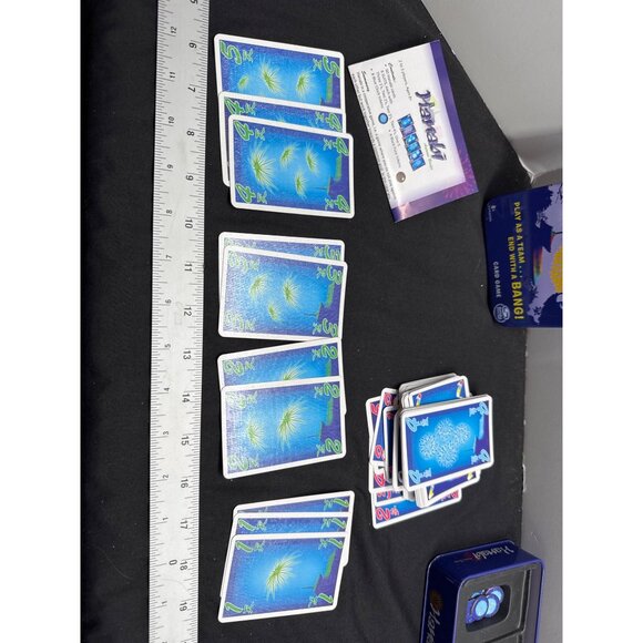 R&R Games Hanabi Fireworks Card Game Tin Travel Game Complete Excellent Light Sc - Picture 6 of 11